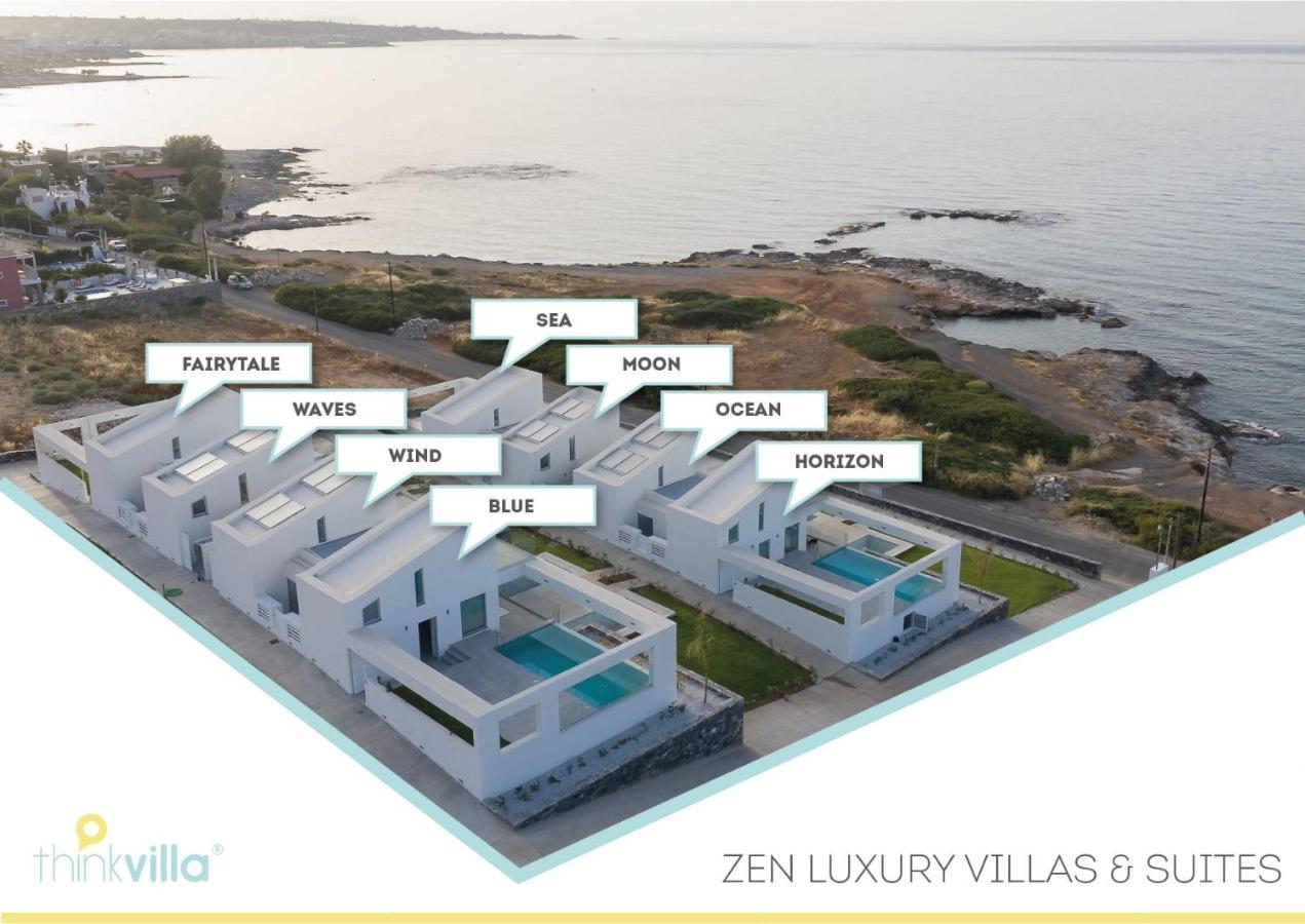 Zen Luxury Villas & Suites, By Thinkvilla ヘルソニソス エクステリア 写真